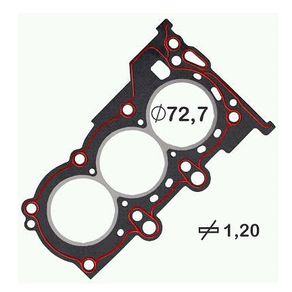 Junta Tp Valv Vectra 8V 97/ S10 2.2 98/ Astra 99/