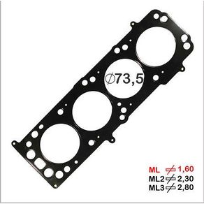 Junta Cabec Corsa 1.0 8V 00/ Gas/ Alc/ Vhc Flex