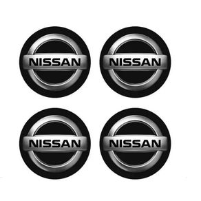Jogo Emblema Calota Nissan Resinado