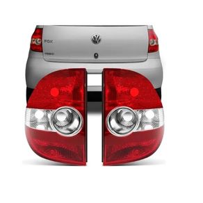 Lanterna Traseiro Vw Fox 2003/ Cromo Tunning (Par) Ld Le