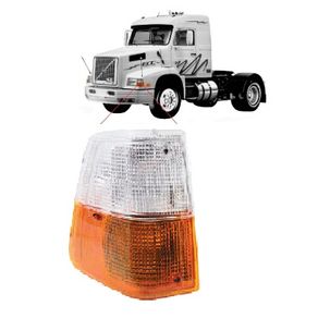 Lanterna Dianteiro Volvo Nl 2010/2012 Amarela Cristal Le