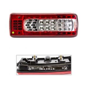 Lanterna Traseiro Led 24V Volvo Vm com Vigia Bicolor Le