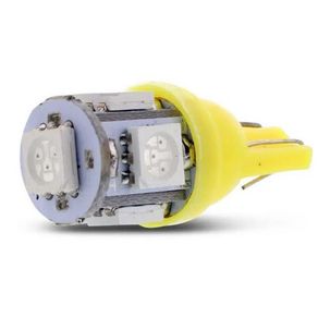 Lampada Mini Led Lamp Esmagadinha Amarelo 12V