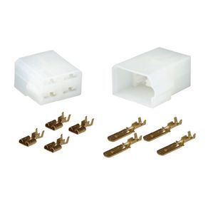 Chicote Conector Instalacao Som 6 Vias com Terminal