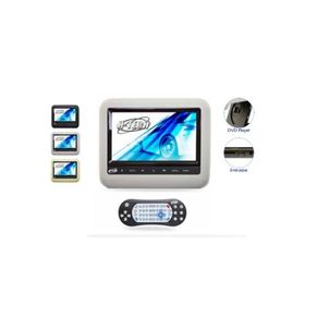 Monitor Dvd Led 7 Pol H-Tech 1 Saida/Ent Audio Video Hdmi/Usb/Sd Card/Fone P/Encosto Cabeca Cinza