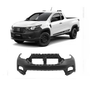 Para-Choque Dt Strada Freedom 20/ Preto Liso (Superior)