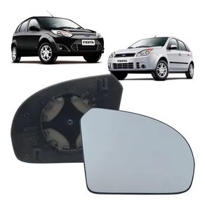 Suporte Retrovisor Ford Fiesta 2012/ com Vidro Metalizado L