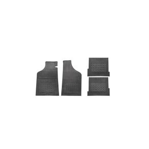 Tapete Gol G1/G2/G3/G4 80/12 Voyage 81/95 Parati 82/12 Passat 74/87 Santana 84/02 Versailles 92/96 Preto (4 Pcs)