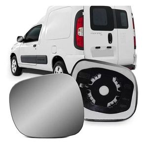 Suporte Retrovisor Fiat Fiorino 2014/ com Vidro Metalizado