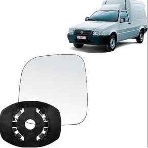 Suporte Retrovisor Fiat Fiorino 2014/ com Vidro Metalizado