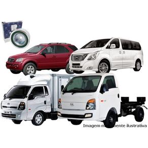 Rolam Tensor Alt Hr 2.5 16V 13/ Bongo K2500 16V 14/ Sorento 2.5 16V 04/09 H1 2.5 16V 06/07 (Polia)