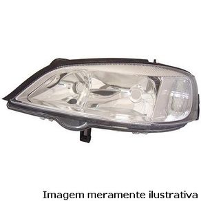 Farol Esquerdo Gm Astra 1999/ Sem Motor Regulagem
