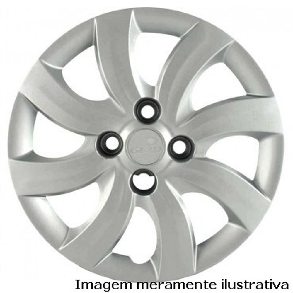 Jogo de Calota Universal Aro 14 Modelo Fiat Palio Attrative 2013 Cu -  Varejao