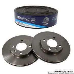 Disco Fr Dt Cobalt 1.4/ 1.8 S/ Abs 12/ Prisma/ Onix 1.0/ 1.4 13/ Ventilado S/ Cubo