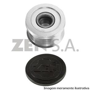 Polia Ger/Alternador Golf/ Polo/ Passat/ Tiguan 1.4 Tsi 06/ Fox 1.0/1.6 13/ Gol 1.0 3 Cil Up 1.0 3Cil 14/ (Roda Livre)