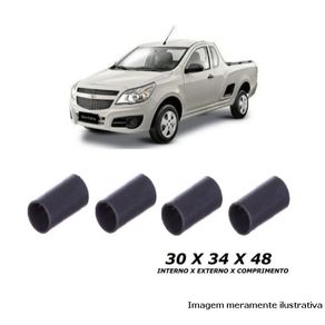 Borr Susp Estab Dt Agile 09/ Montana 10/ (Furo 30Mm) (Aplicam 4Pcs P/ Carro)
