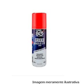Graxa Spray Car 80 Branca 300 Ml
