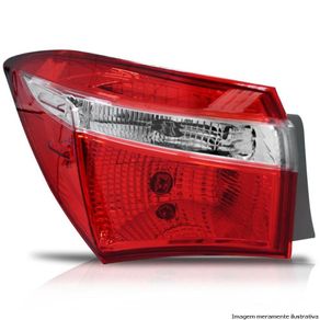 Lanterna Traseiro Toyota Corolla 2015/ Canto Sem Led Le