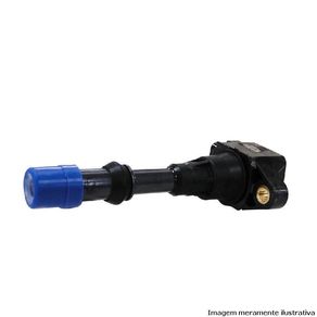 Bobina Ignicao Dianteira Fixacao Reta com Cabo Vela Honda F