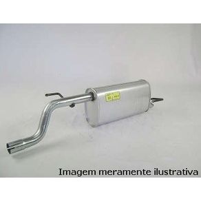 Silencioso Final Gm Onix Prisma 1.0 8V 2012/
