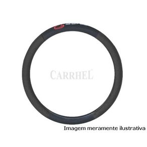 Capa para Volante Universal Sport Type-R Preta Bordada