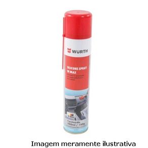 Silicone Spray Protetivo Wurth W-Max 300 Ml 200G