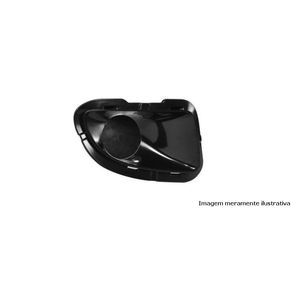 Grade Para-Choque Milha Punto 07/12 Preto S/Furo Ld