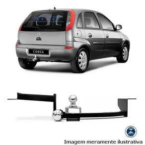 Reboque Gm Corsa Hatch 2002/2012 Tracao 500 Kg (Nao Fura)