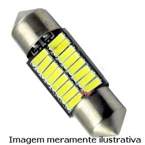 Lampada Torpedo 29Mm 12V Branco