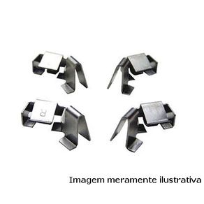 Mola Antirruido Past Freio Dianteiro S10 4X4/ Blazer (1 Lado)
