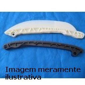 Kit Guia Corrente Motor ( 2 Guias ) Ford Fiesta Ka Escort 1