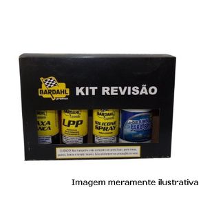 Aditivo Bardahl Kit Revisao ( Graxa Branca + Silicone Spray