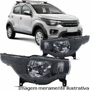 Farol Le Fiat Mobi 2016/