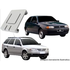 Grampo Bucha Pres Calco Guia Banco Vw Gol Parati Sem Trava