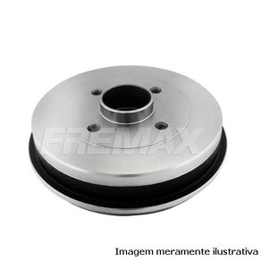 Tambor de Freio Traseiro Clio 1.0/1.6 16V 00/16 Logan 1.6 16V 08/ Megane