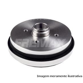 Tambor de Freio Traseiro Gol G5 1.0/ 1.6 8V 08/13 (Inclusive G6 1.0/ 1.6