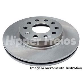 Par de Disco de Freio Dianteiro Jetta 2.0 11/ A3 Sportback 1.6 8V 04/ Ventilado