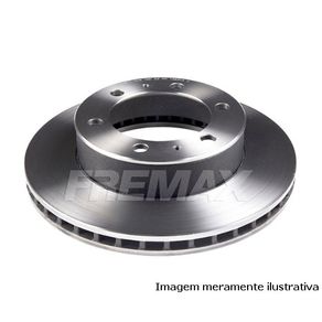 Par de Disco de Freio Dianteiro Hilux Turbo 3.0 05/ Ventilado S/ Cubo