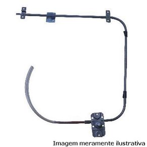 Maquina Vidro Kombi 08/13 S/ Anti Ruido Le