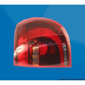 Lanterna Traseiro Vw Fox 2010/ Rubi Fume Direita
