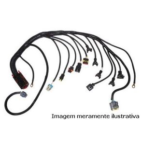 Chicote Conector Bicos Injetor Fiat Strada 1.8 8V (Completo