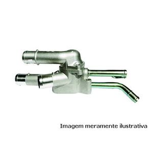 Carcaca Aluminio com Valvula Termostatica Hyundai Tucson 2.
