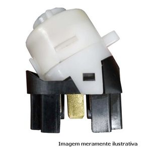 Comutador Ignicao Gol/ Saveiro/ Parati/ 97/ Santana/ Quantum/ 96/ 5 Terminais C/Aviso Sonoro