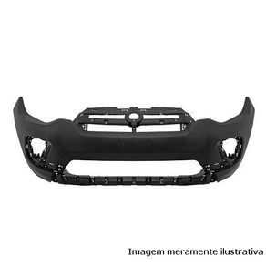 Para-Choque Dt Mobi 17/20 Preto Liso (C/ e S/ Milha)