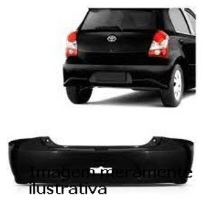 Para-Choque Ts Etios Hatch 17/ Preto Liso