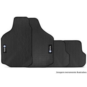 Tapete Gol G5/ G6/ Voyage G5 08/15 Preto (4 Pcs)