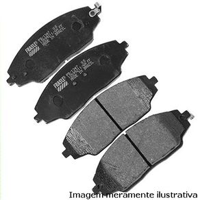 Pastilhas de Freio Dt Gm Cobalt 1.4 Spin 1.8 Sonic 1.6 16V 2