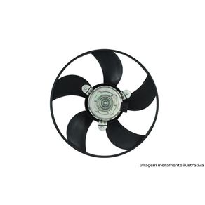 Motor Ventilador Radiador Sem Defletor Sistema Valeo 5 Pas