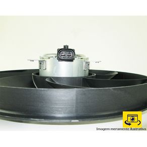 Motor Ventilador Radiador Sem Defletor 7 Pas Ford New Fiest