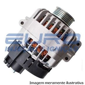 Alternador 90 Amperes 12V Fiat Palio Uno Siena Strada Idea